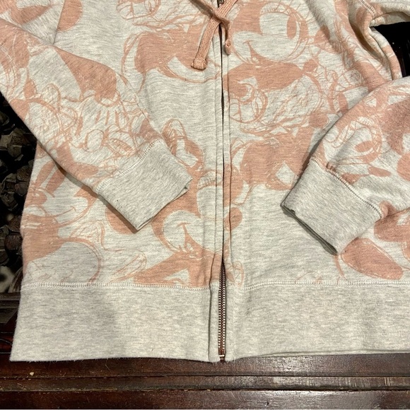 Disney Parks Minnie Mouse Hoodie with Ears and Bow Full ZipUp Side Pockets Small - Picture 5 of 12